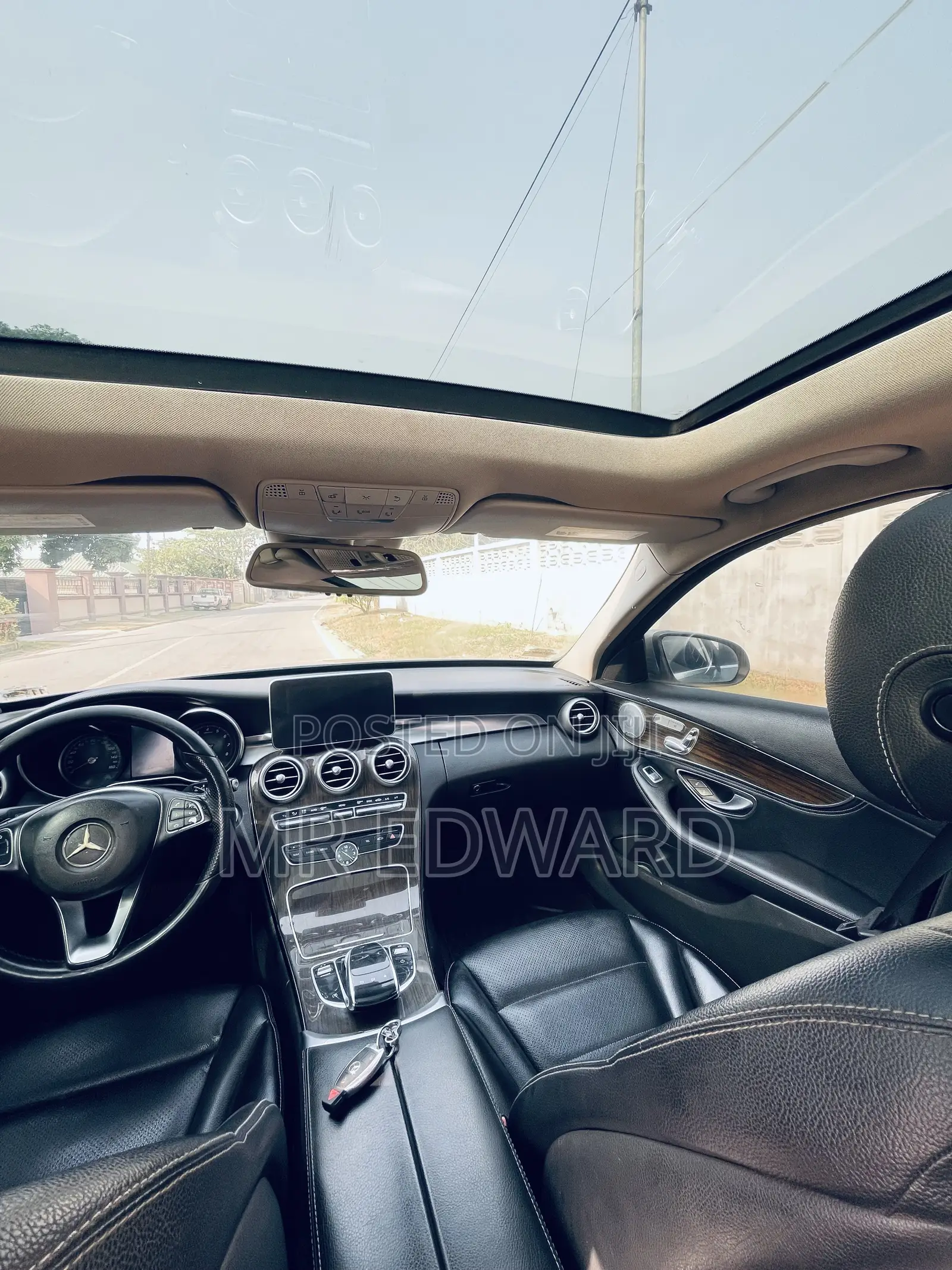 Mercedes-Benz C300 Luxury 4Matic Sedan AWD (2.0L 4cyl 7A) 2016 Silver