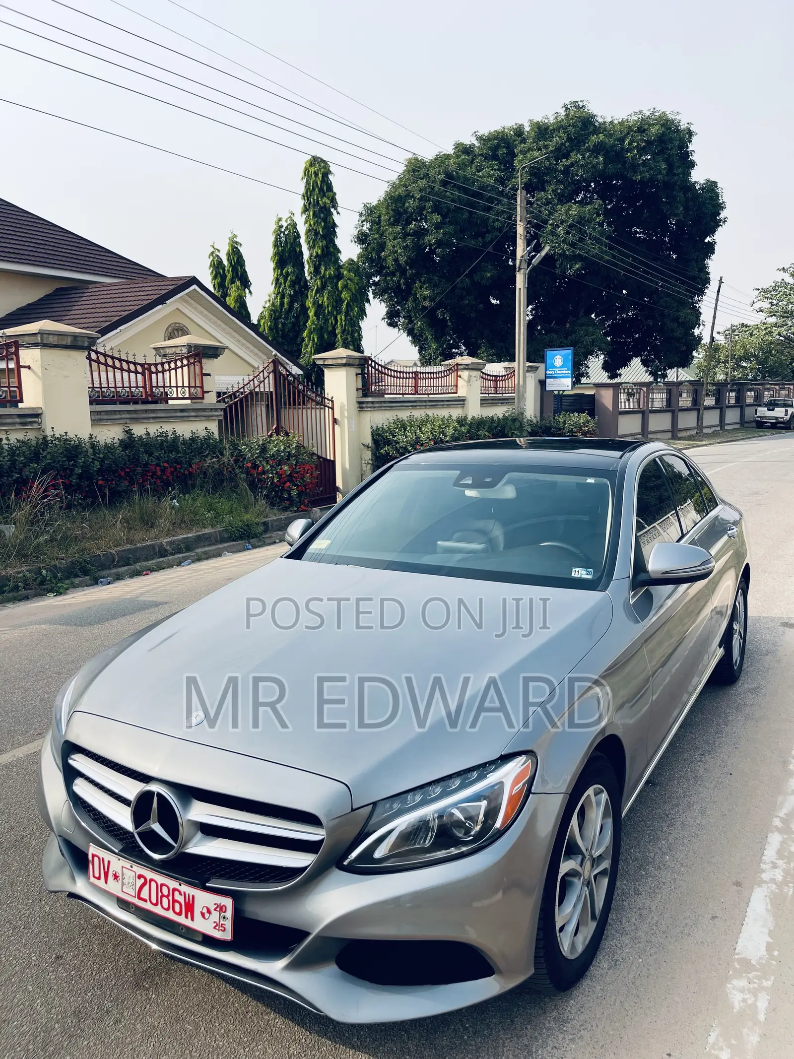 Mercedes-Benz C300 Luxury 4Matic Sedan AWD (2.0L 4cyl 7A) 2016 Silver