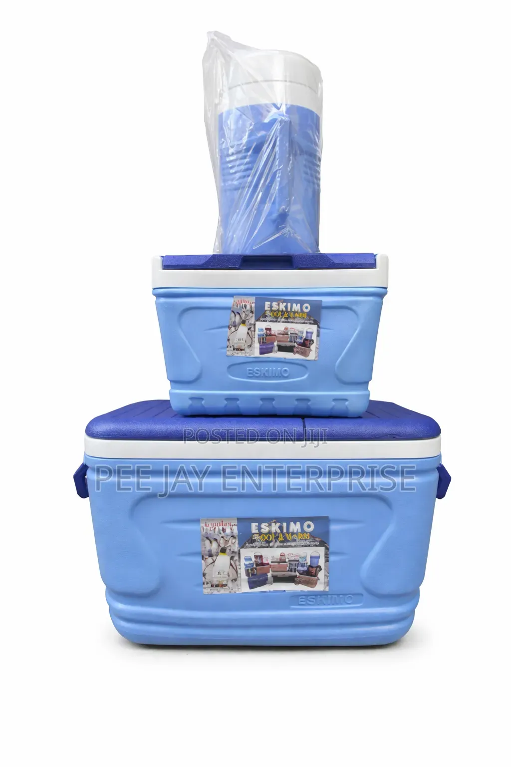 Eskimo 3-in-1blue Ice Chest Coolers