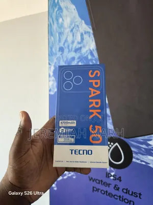 New Tecno Spark 50 128 GB Black