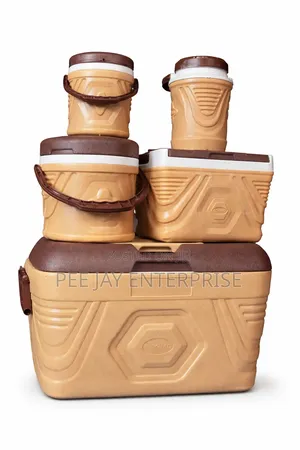 Eskimo Ice Chest Cooler and Food Warmer Set.