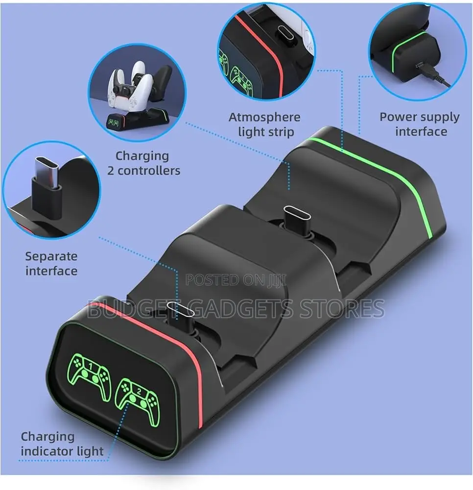 Charging Dock for Xbox Controller/ Ps5 Controller/Nintendo Switch Pro