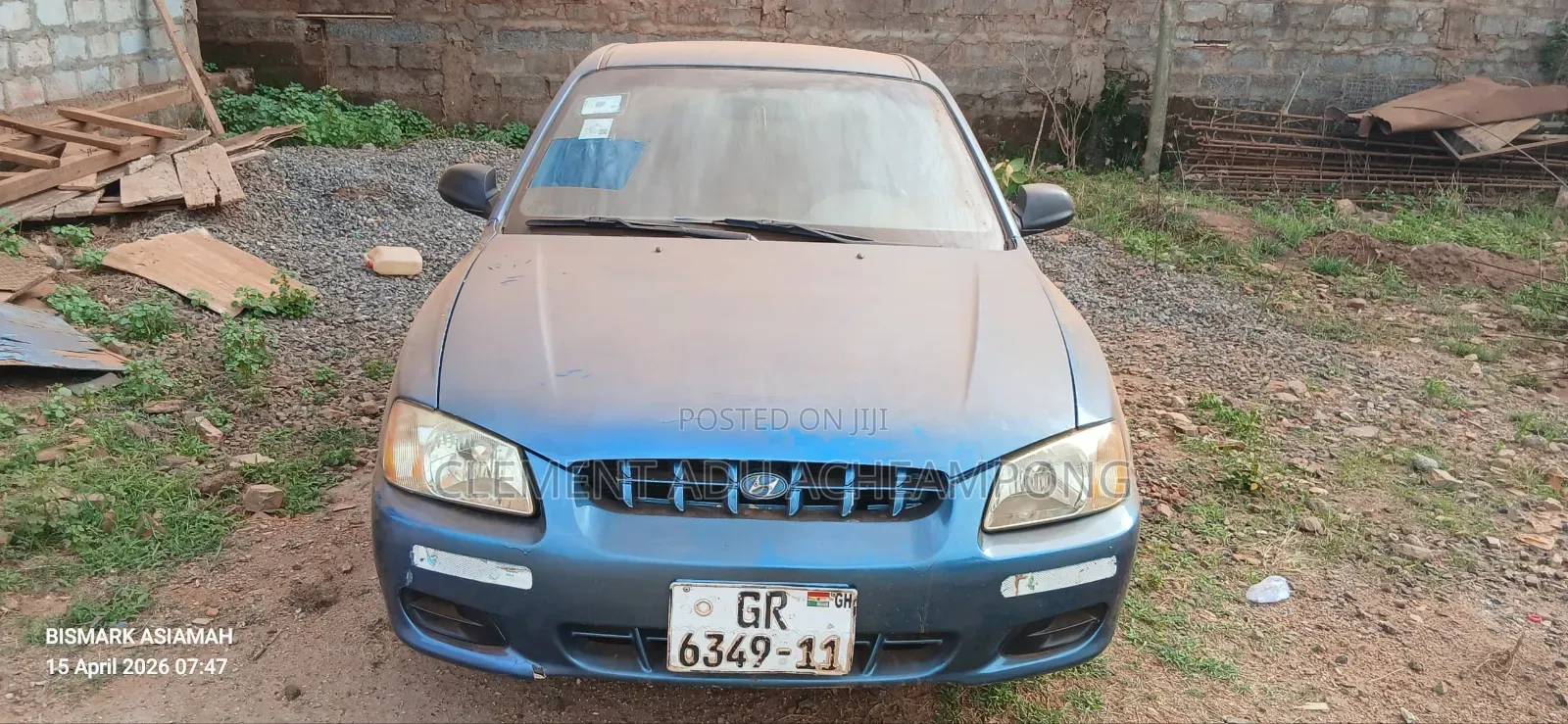 Hyundai Accent 2007 Blue