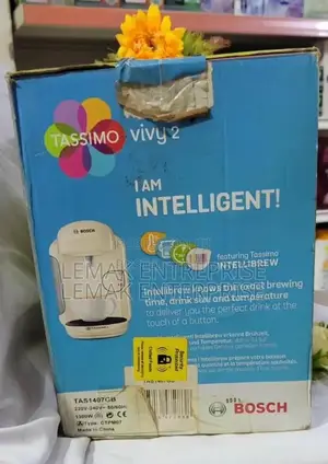 Tassimo Bosch Vivy 2 Tas1402gb Coffee Machine, 1300 Watt