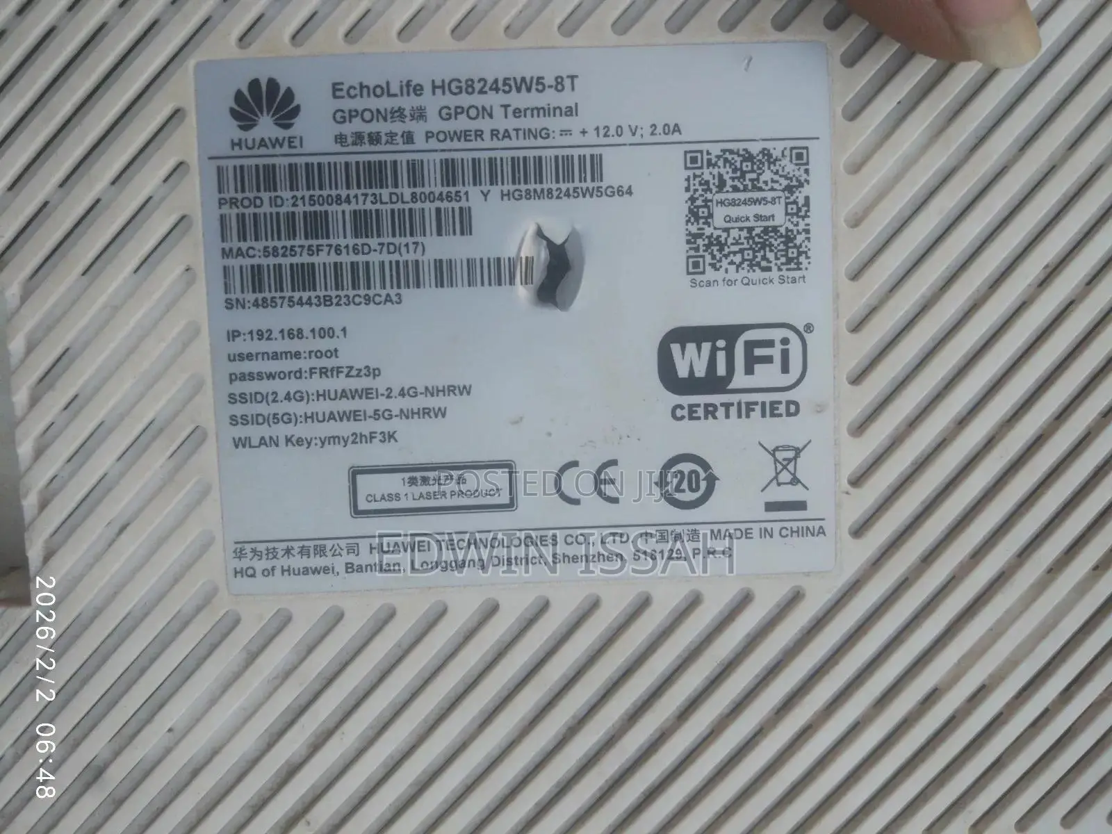 Huawei Router