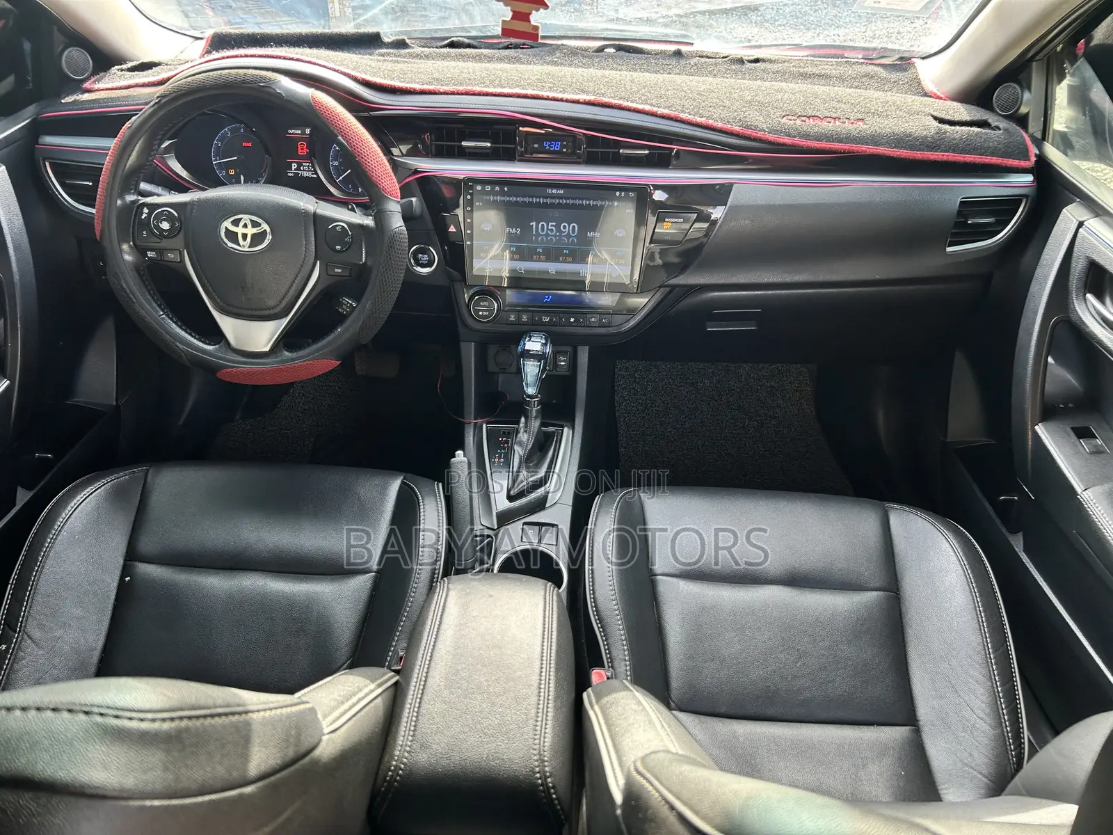 Toyota Corolla S 4dr Sedan (1.8L 4cyl CVT) 2015 Black