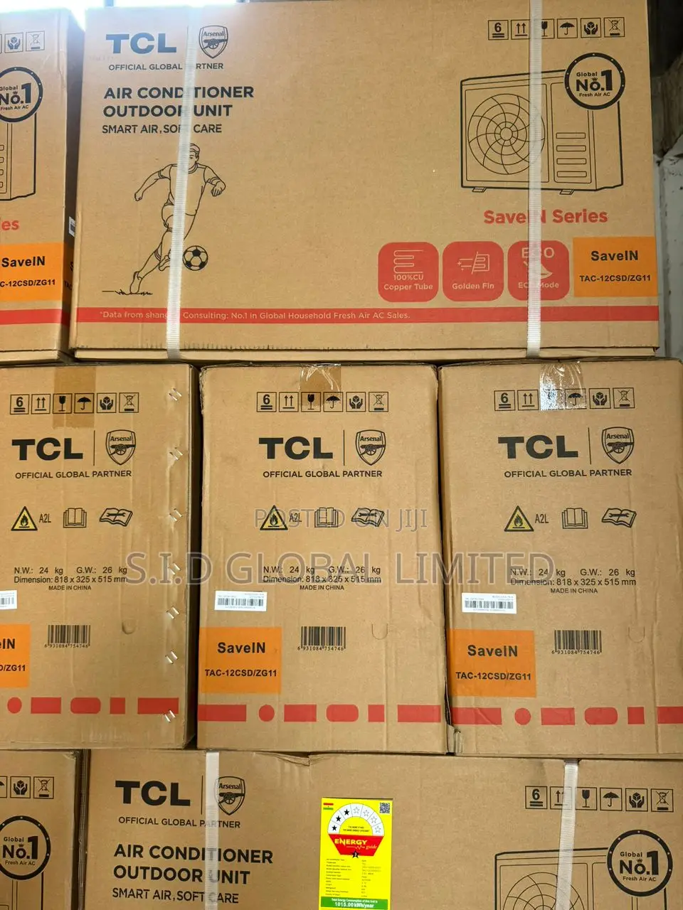 TCL 1.5hp R32 Gas Split Unit Ac