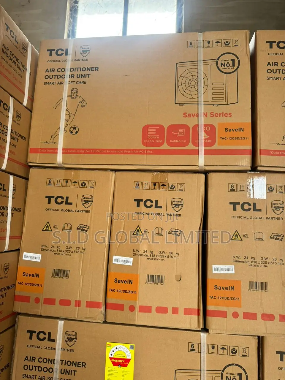 TCL 1.5hp R32 Energy Saving Split Ac With Copper Coil
