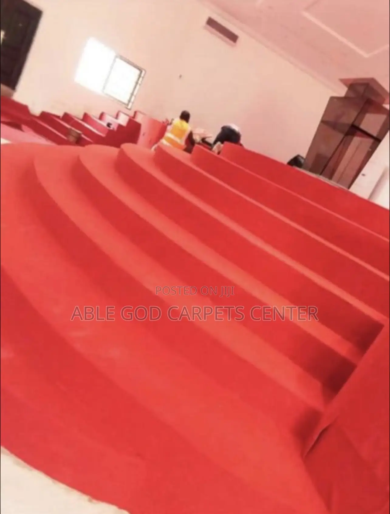 Red Woolen Carpets / Red Carpet for Church Altar and Outdoor