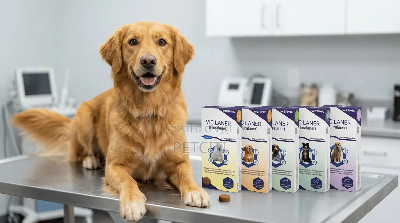 Dog Tick and Flea Chewable Tablets