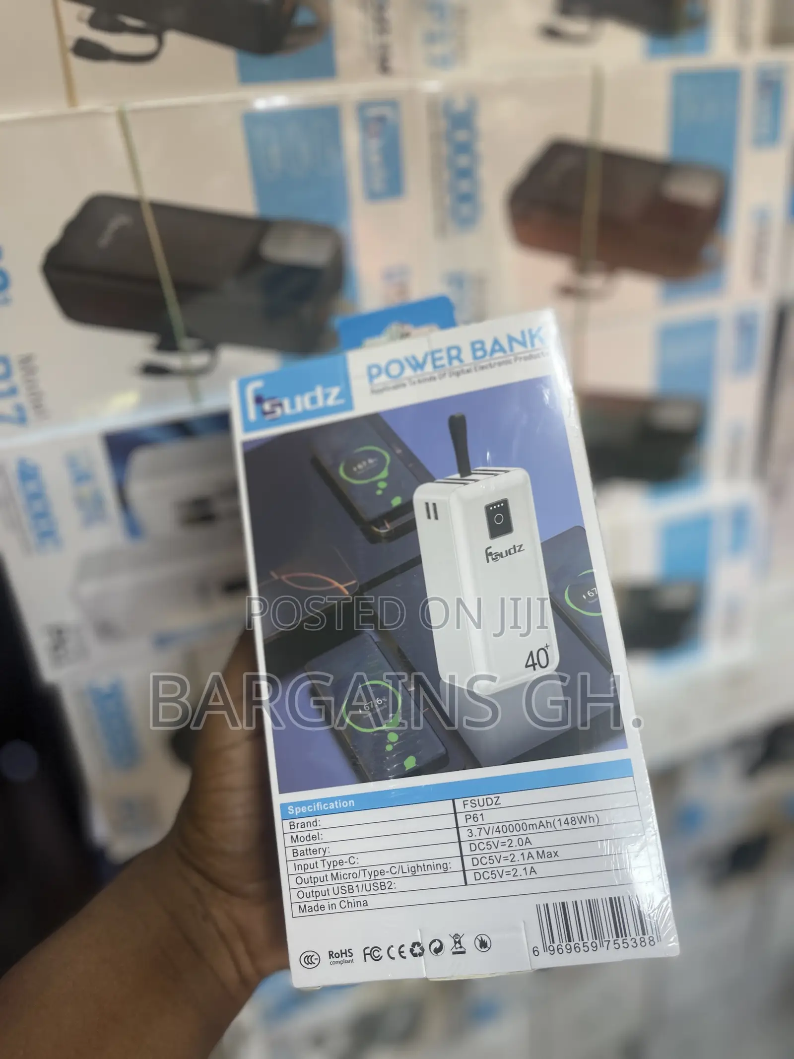 Fsudz 40,000mah All in One Power Bank