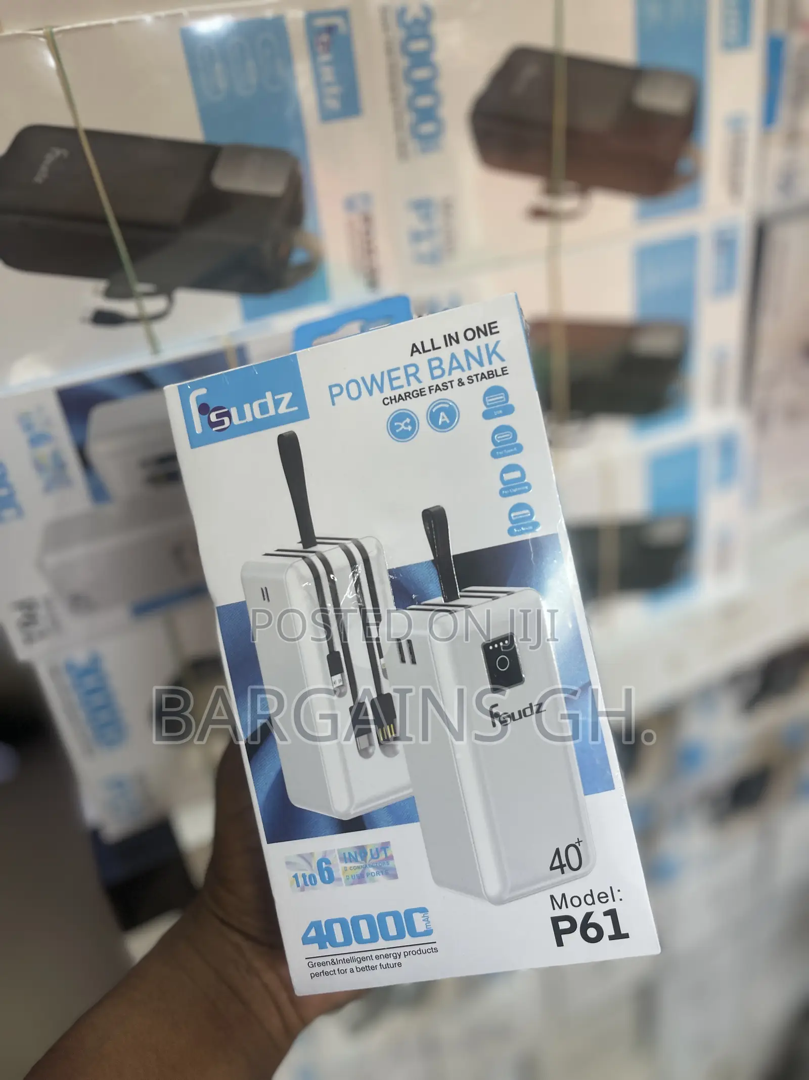 Fsudz 40,000mah All in One Power Bank