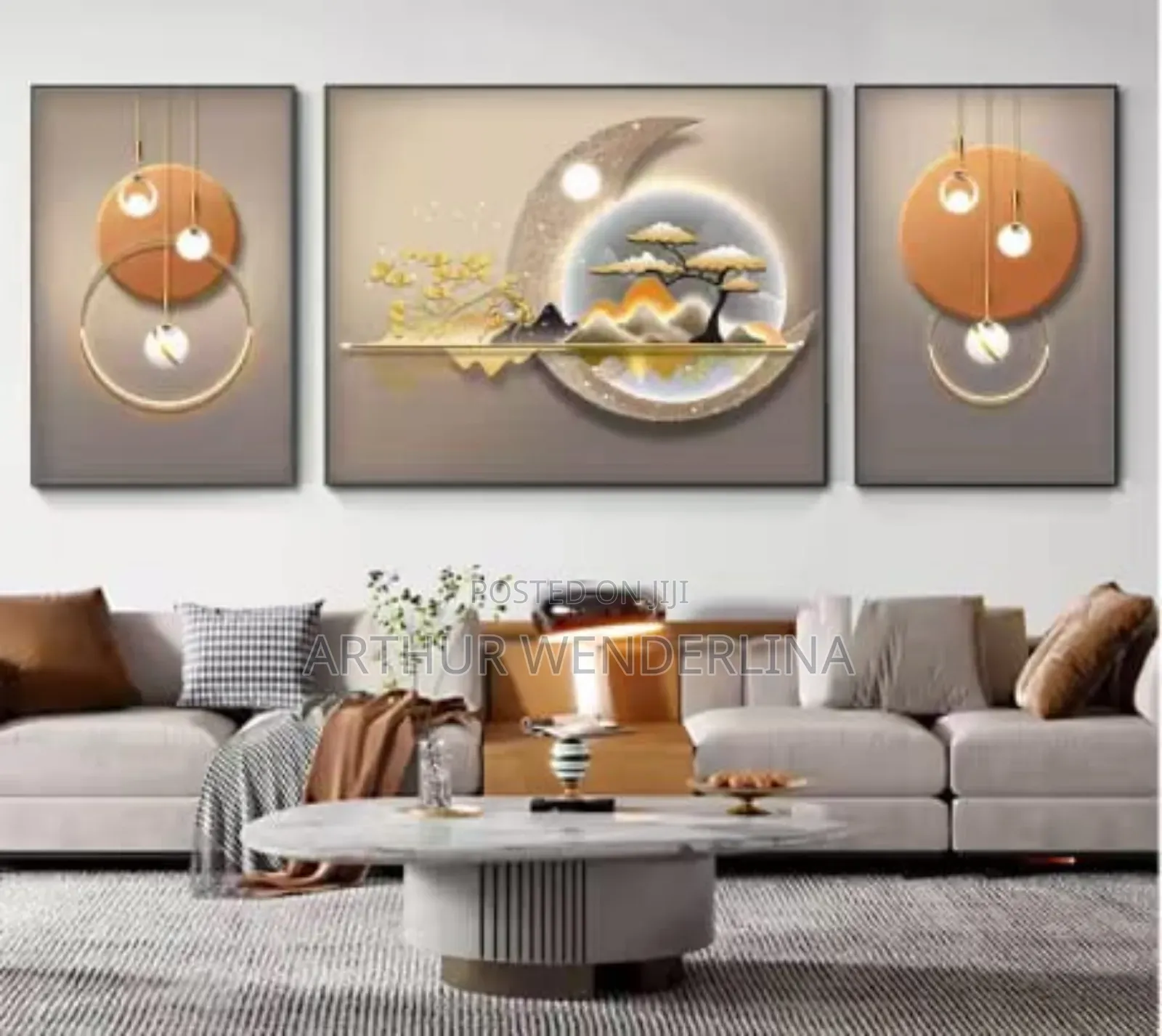 Quality Beautiful Wall Frame 3 In1 Decoration For Homes Or Office Etc.