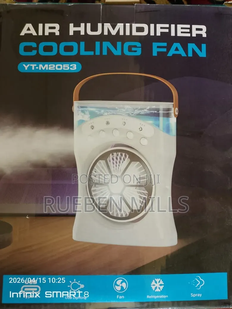 550ml Large Water Tank Chargeable Mini Spray Cooling Fan