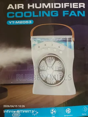 Nano Atomization Five-hole Humidifier Double Cooling Fan