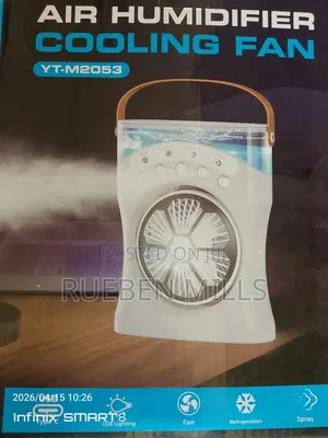 Nano Atomization Five-hole Humidifier Double Cooling Fan