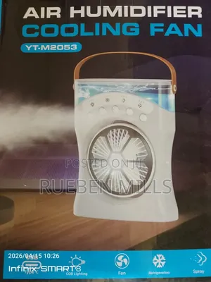 Nano Atomization Five-hole Humidifier Double Cooling Fan