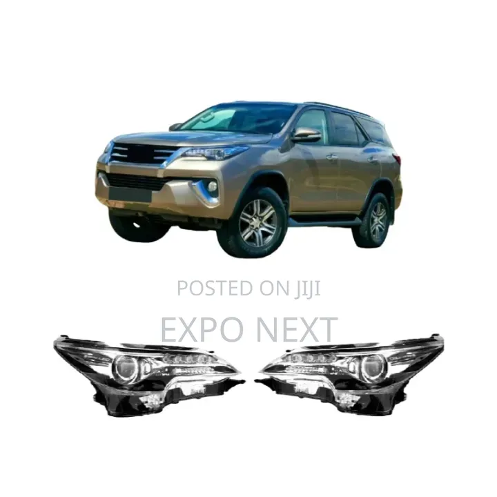 Toyota Fortuner 2016-2020 Led Headlight Light Plug and Play Pair