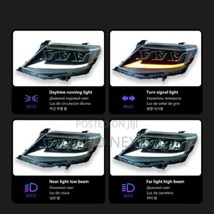 Toyota Fortuner 2008-2011 Led Headlight Light Plug and Play
