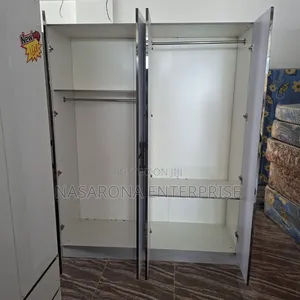High Gloss 4 Door Double Wardrobe 160x55x200cm a-17