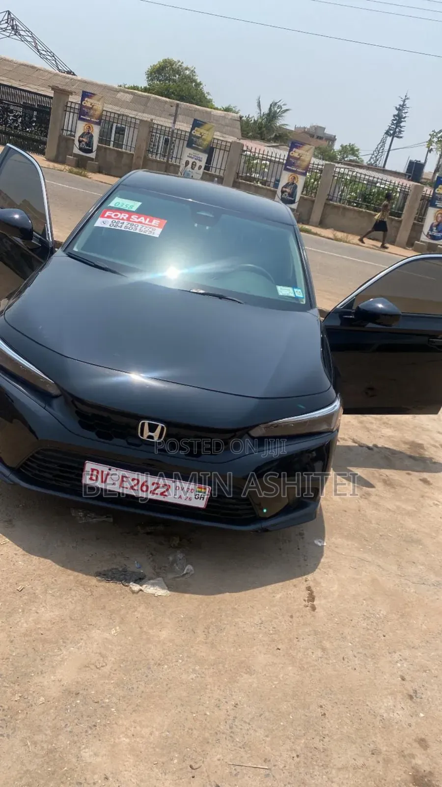 Honda Civic LX CVT 2023 Black