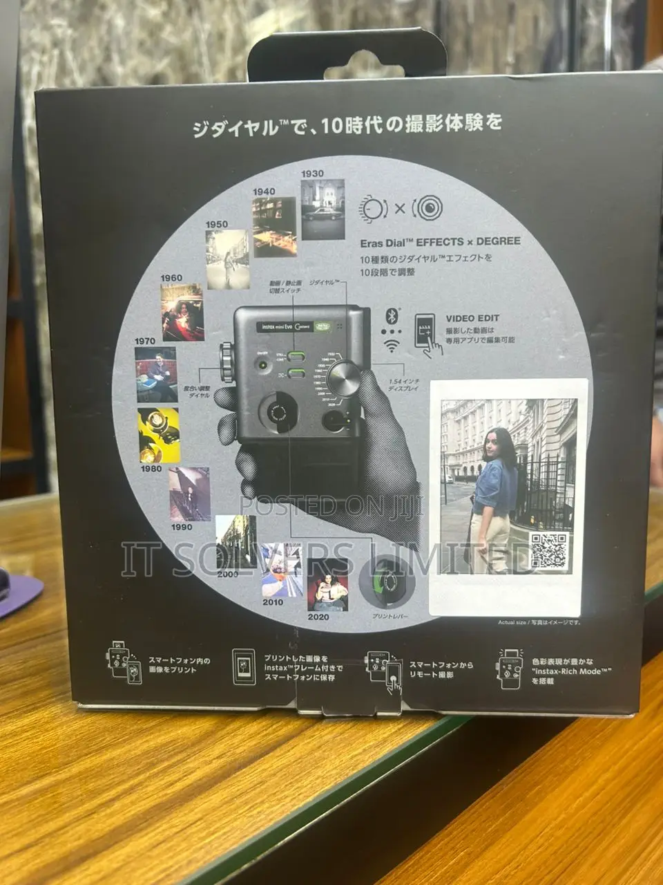 Fujifilm Instax Mini Evo Cinema Hybrid Instant Camera