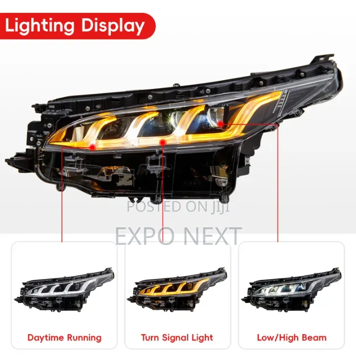 Toyota Fortuner 2016-2022 Led Headlight Light Plug and Play