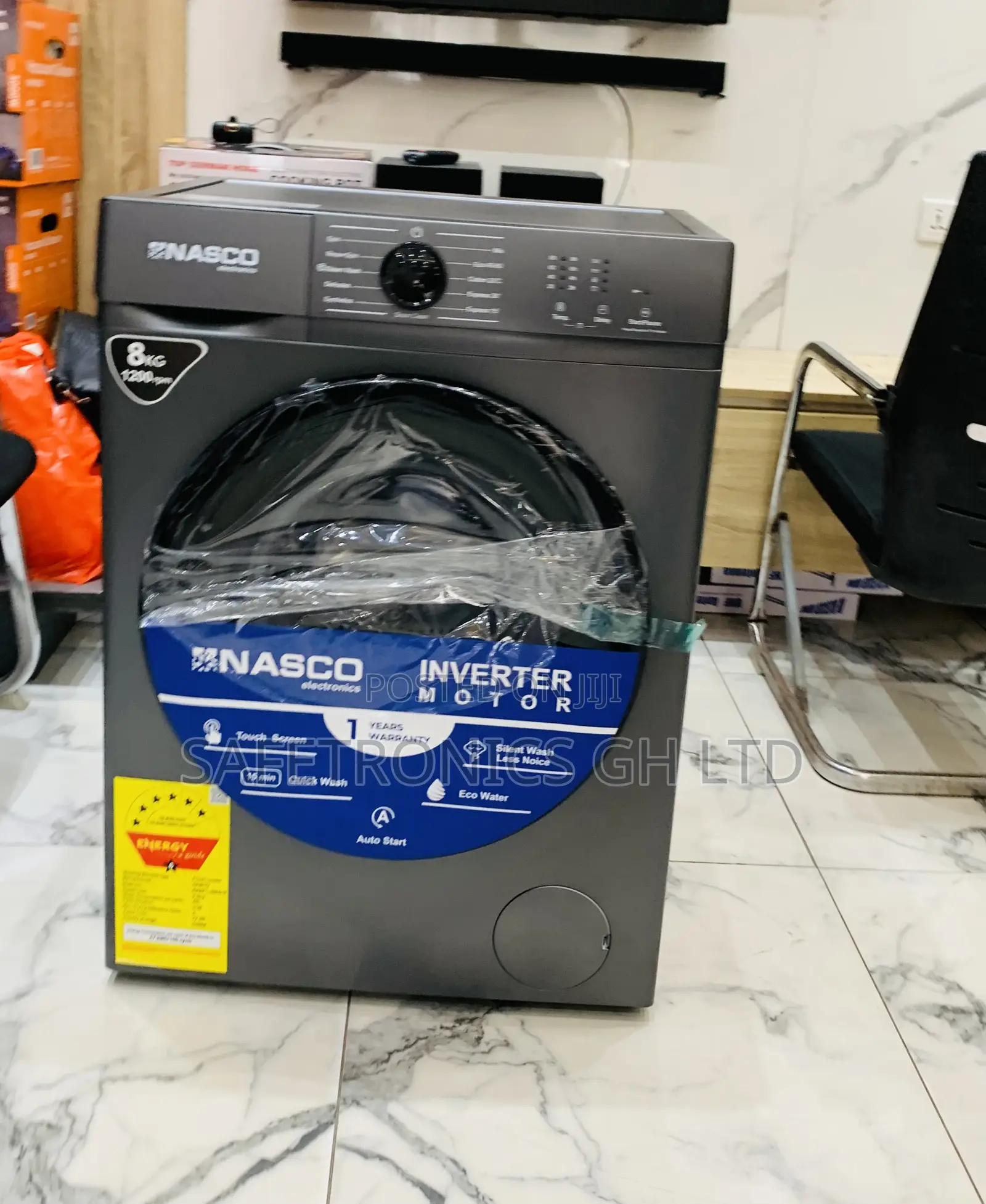 Super Best Nasco 8kg Frontload Washing Machine