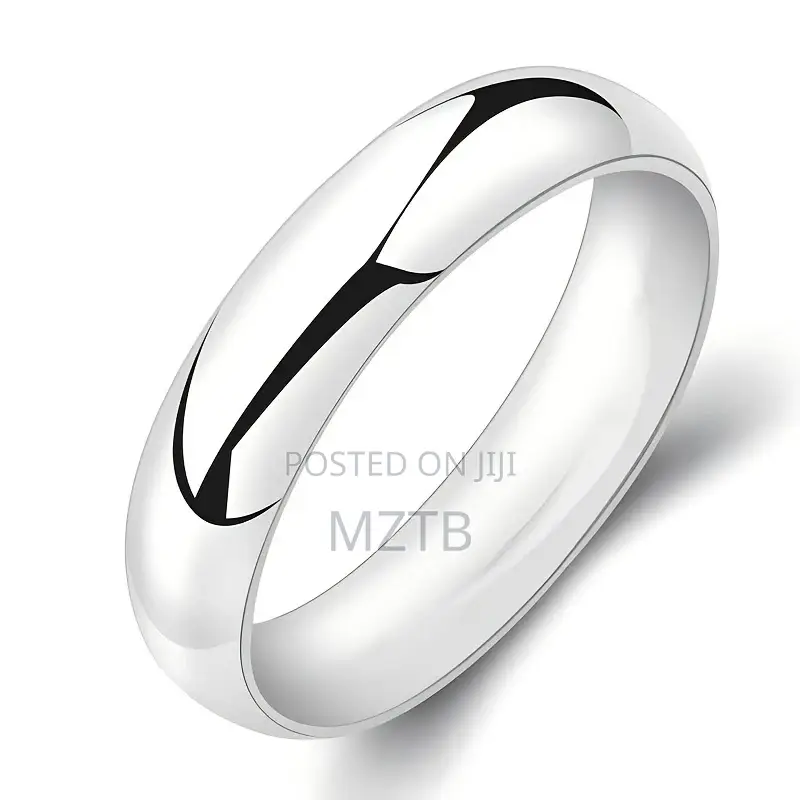 Adjustable Stainless Steel American Men Ring - Silver