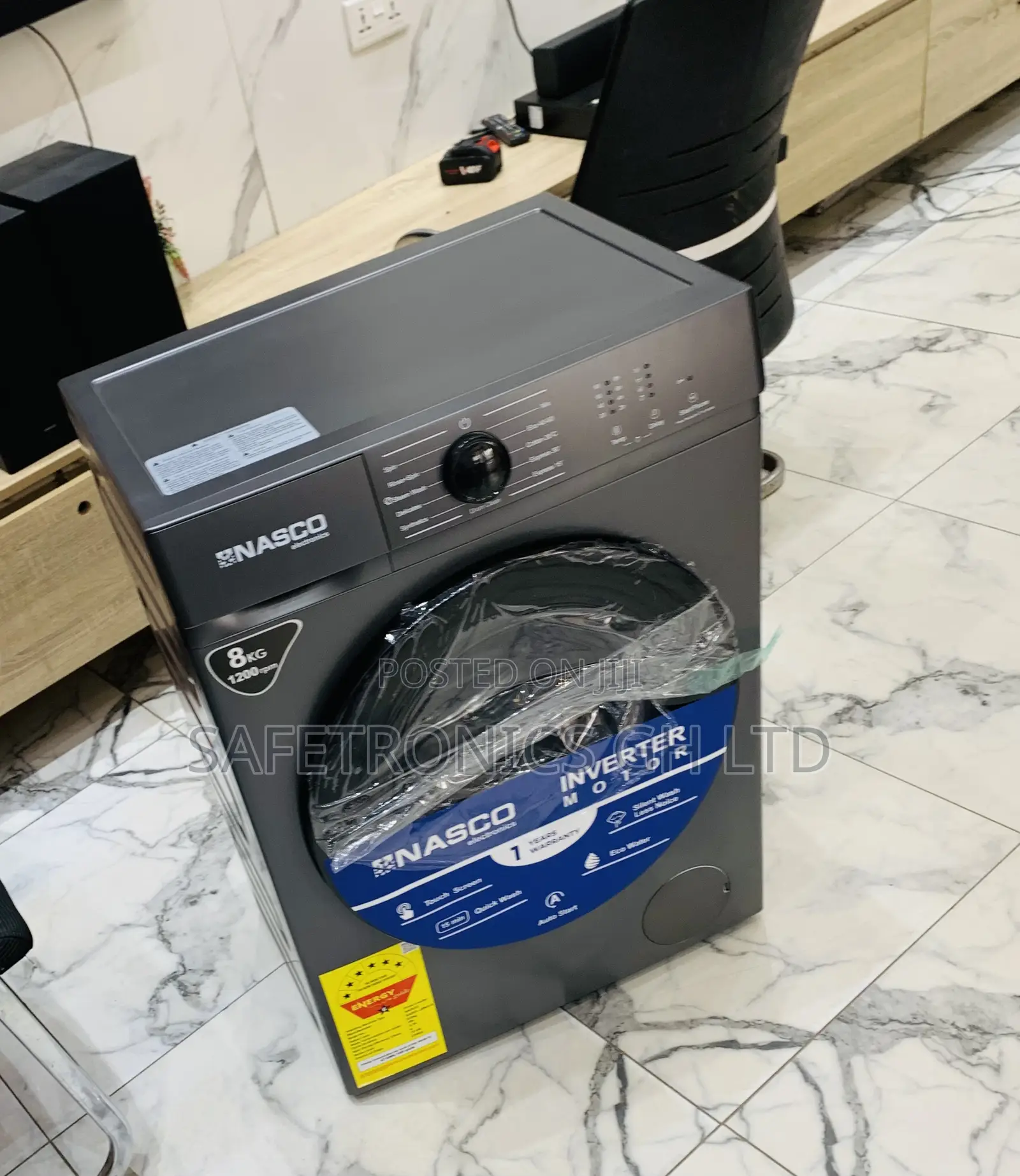 Exclusive Best Nasco 8kg Frontload Washing Machine