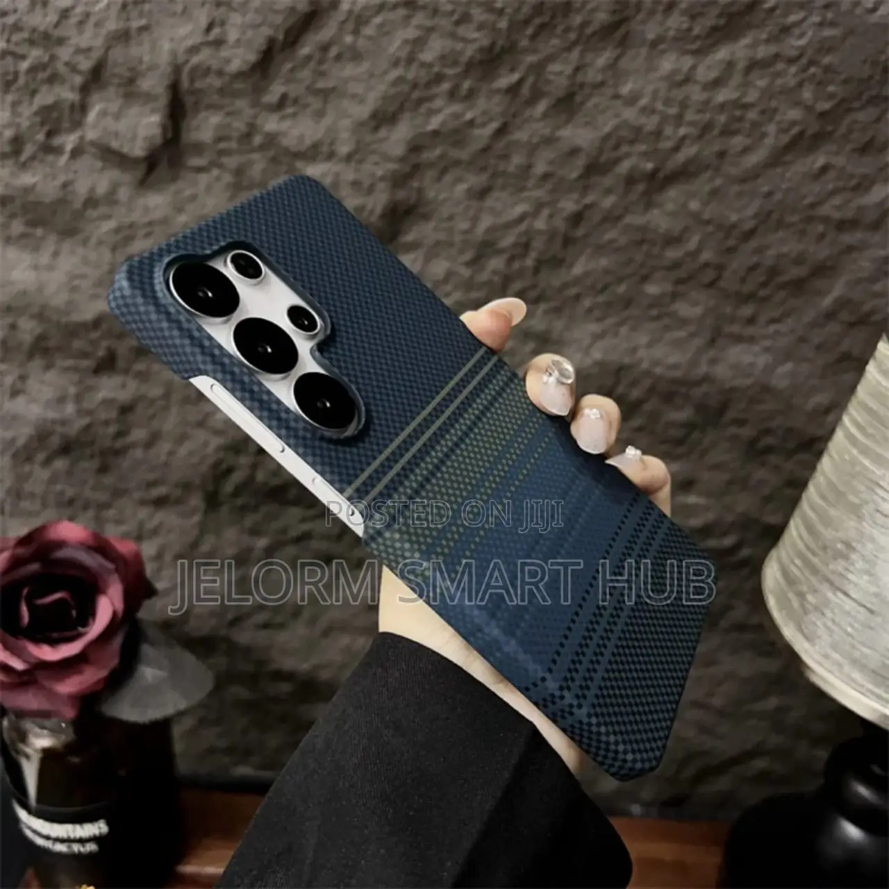 S26 Ultra Carbon Fiber Half Case