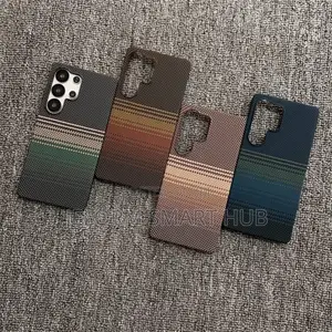S26 Ultra Carbon Fiber Half Case