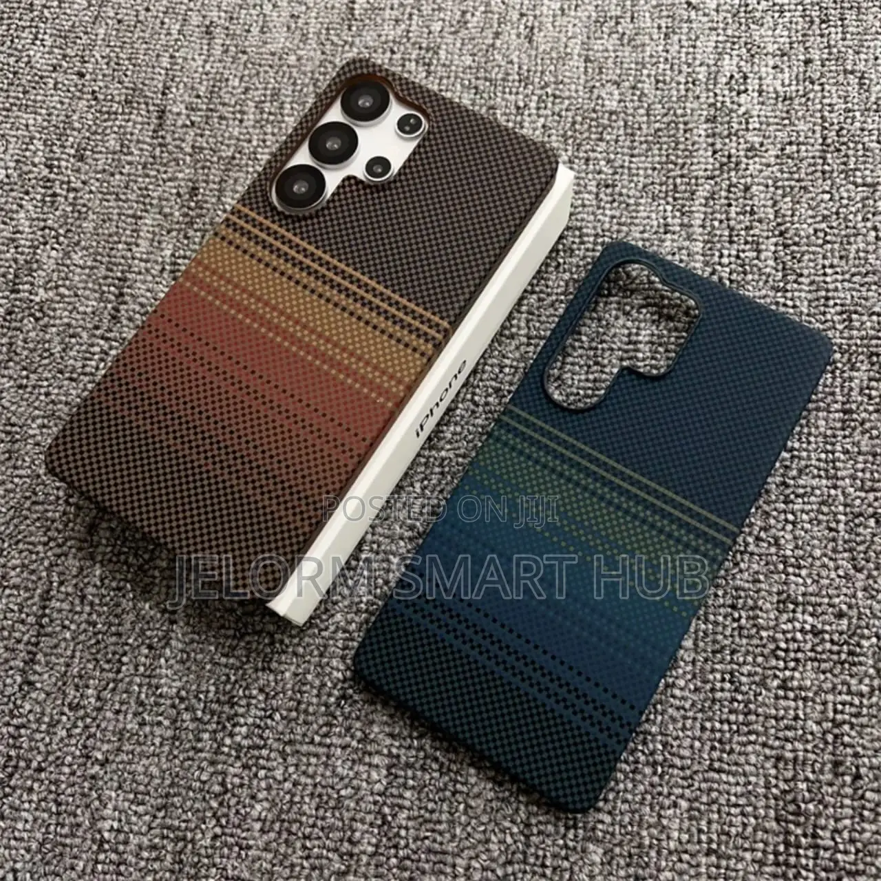 S26 Ultra Carbon Fiber Half Case