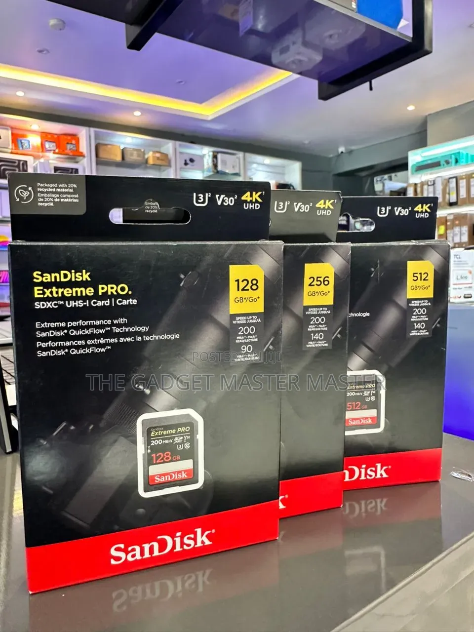 Sandisk Extreme Pro Uhs-I SDXC Memory Card