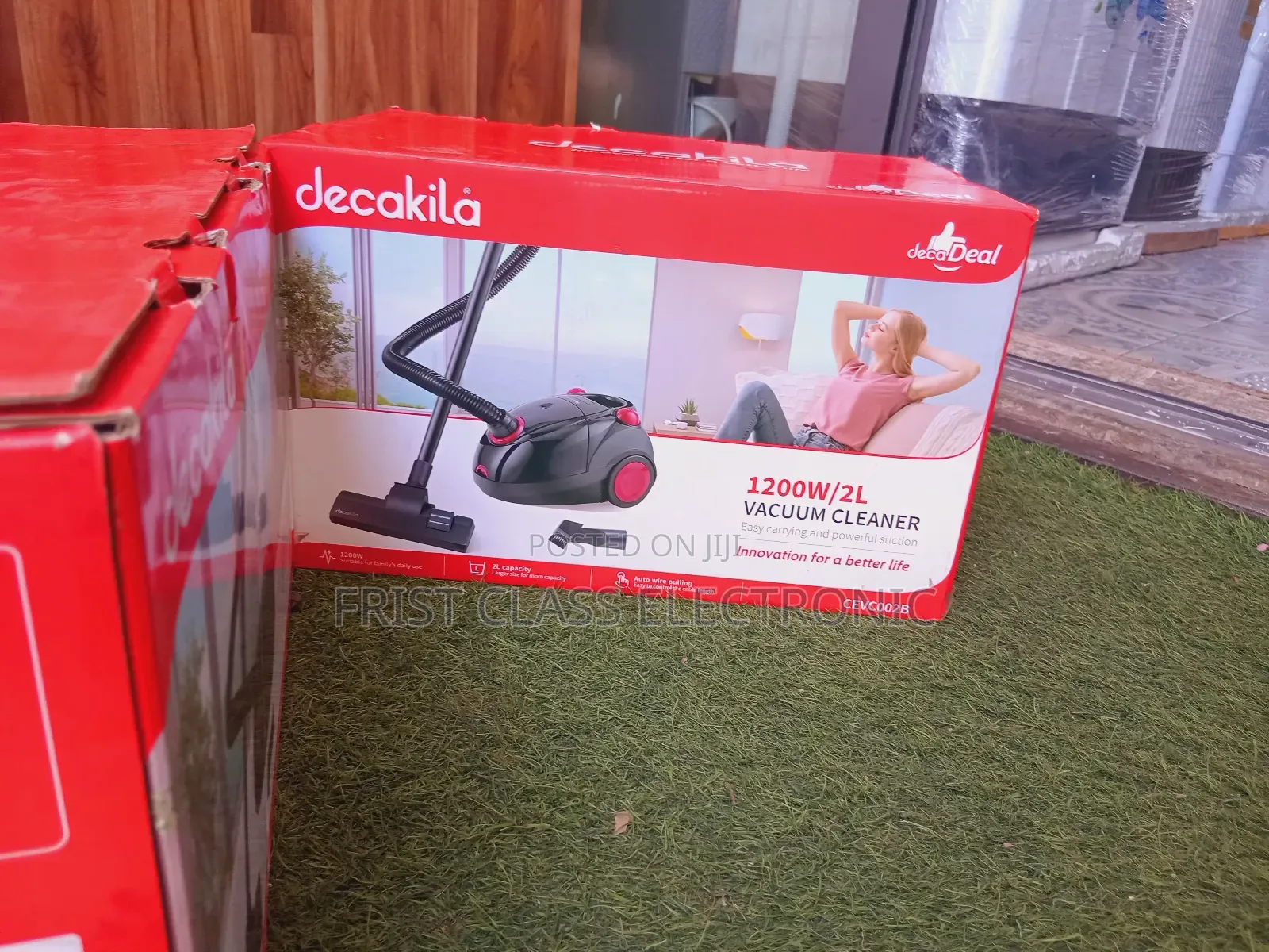 Decakila 1200w Vacuum, Fresh Home Feeling Every Single Time