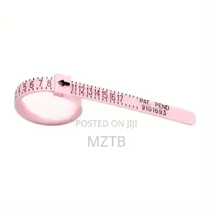 Reusable Ring Sizer Measuring Tool - Pink