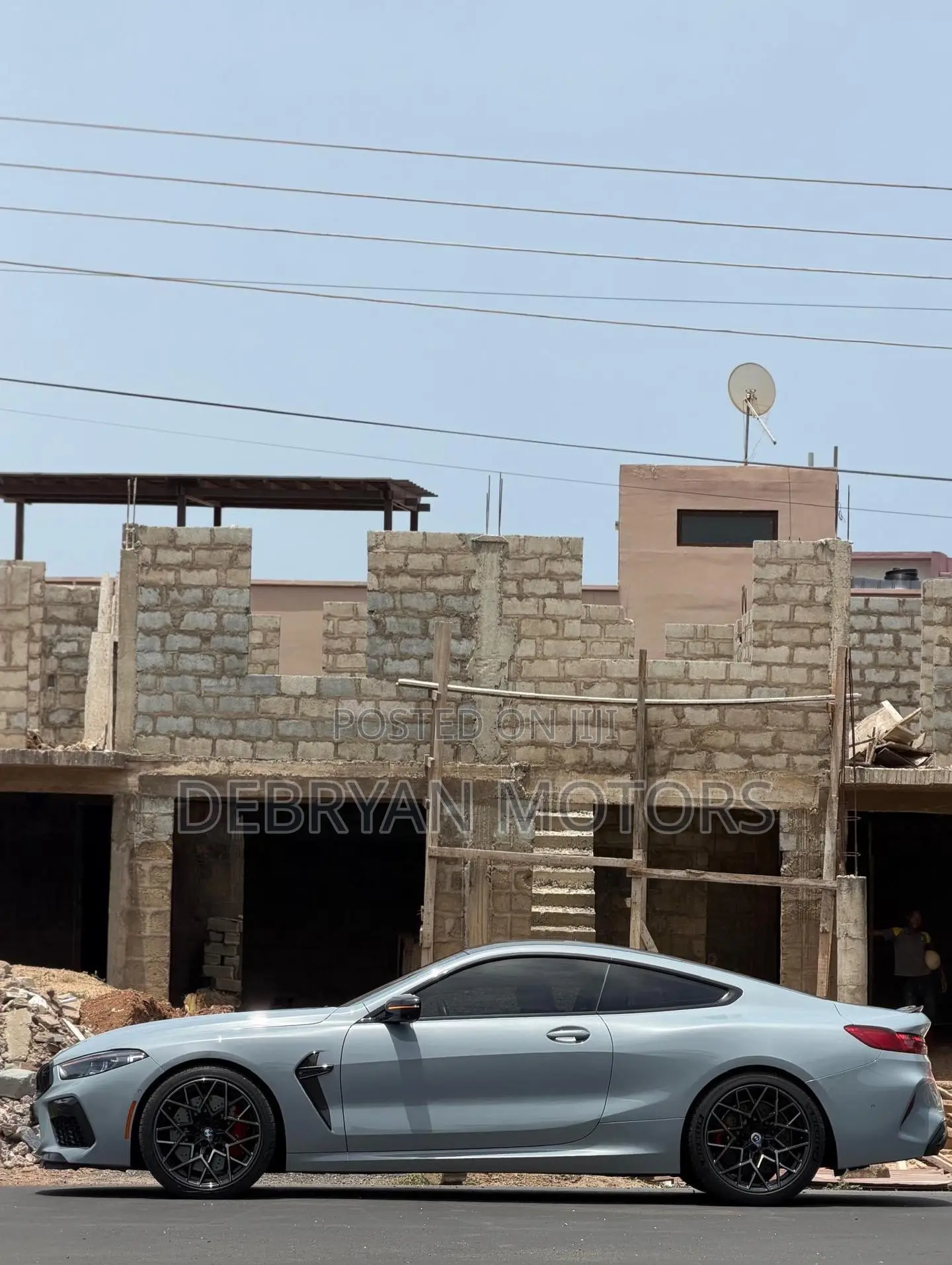 BMW M8 2023 Gray