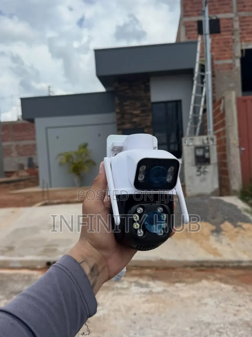 Wifi Smart Camera Double Lens CCTV Camera