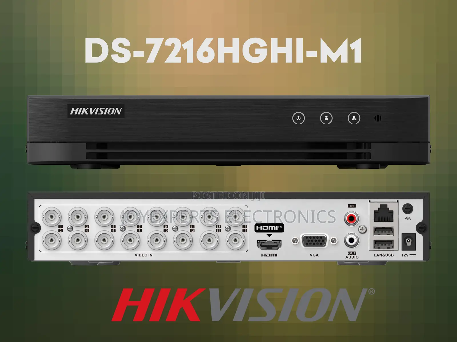 16 Channel Turbo Hd DVR (1080p Lite, H.265 Pro+) Ds-7216hghi-M1