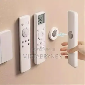 Magnetic Remote Control Holder - White