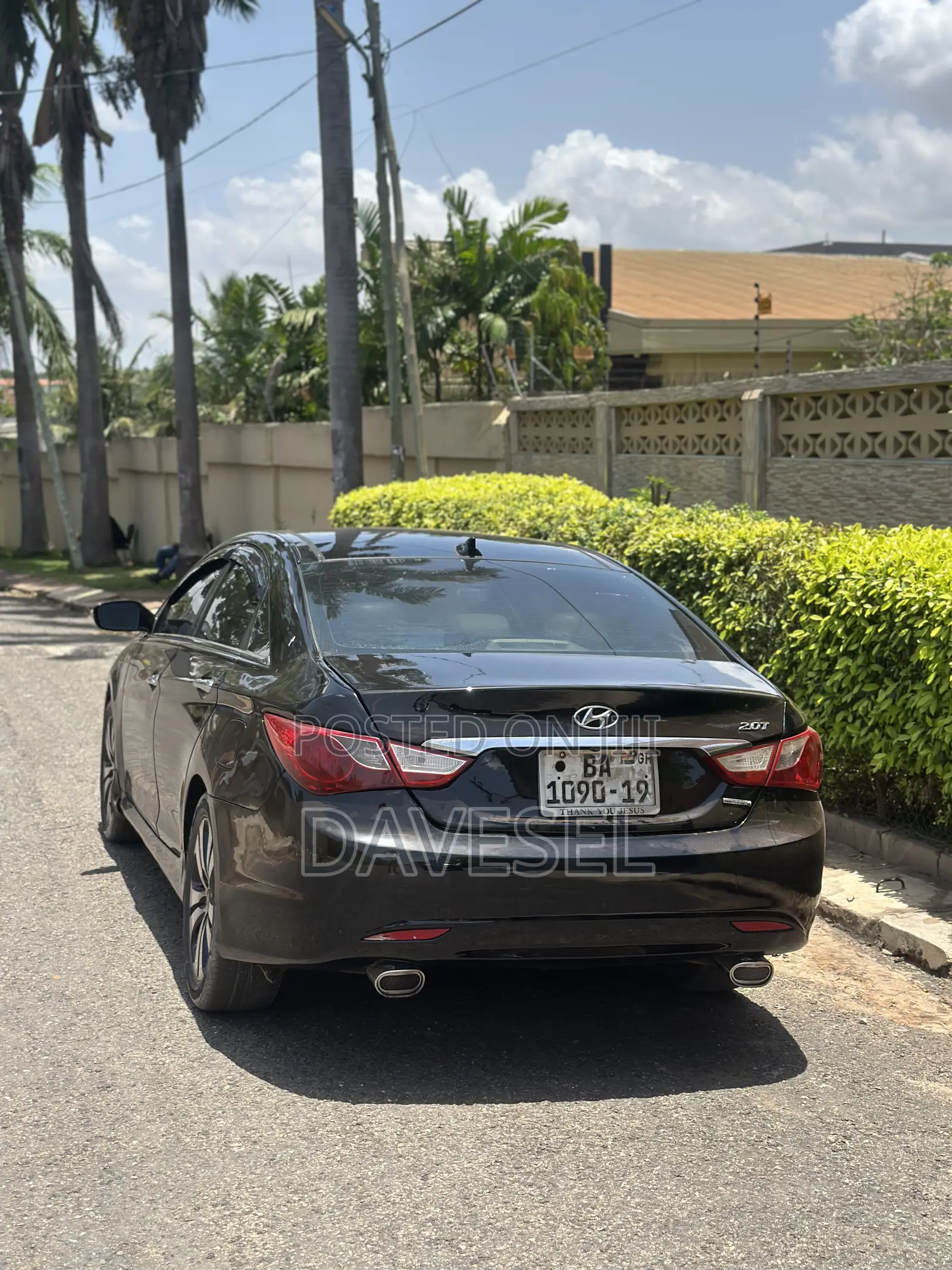 Hyundai Sonata 2013 Black