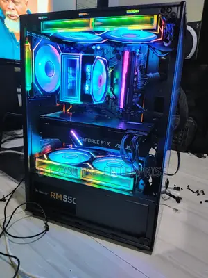 Atx Gaming Case With 5argb Fans
