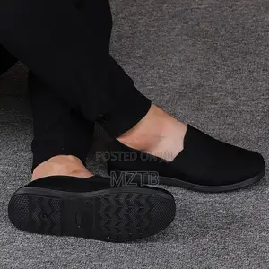 Men's Sneakers Casual Canvas Shoes Sport - Black