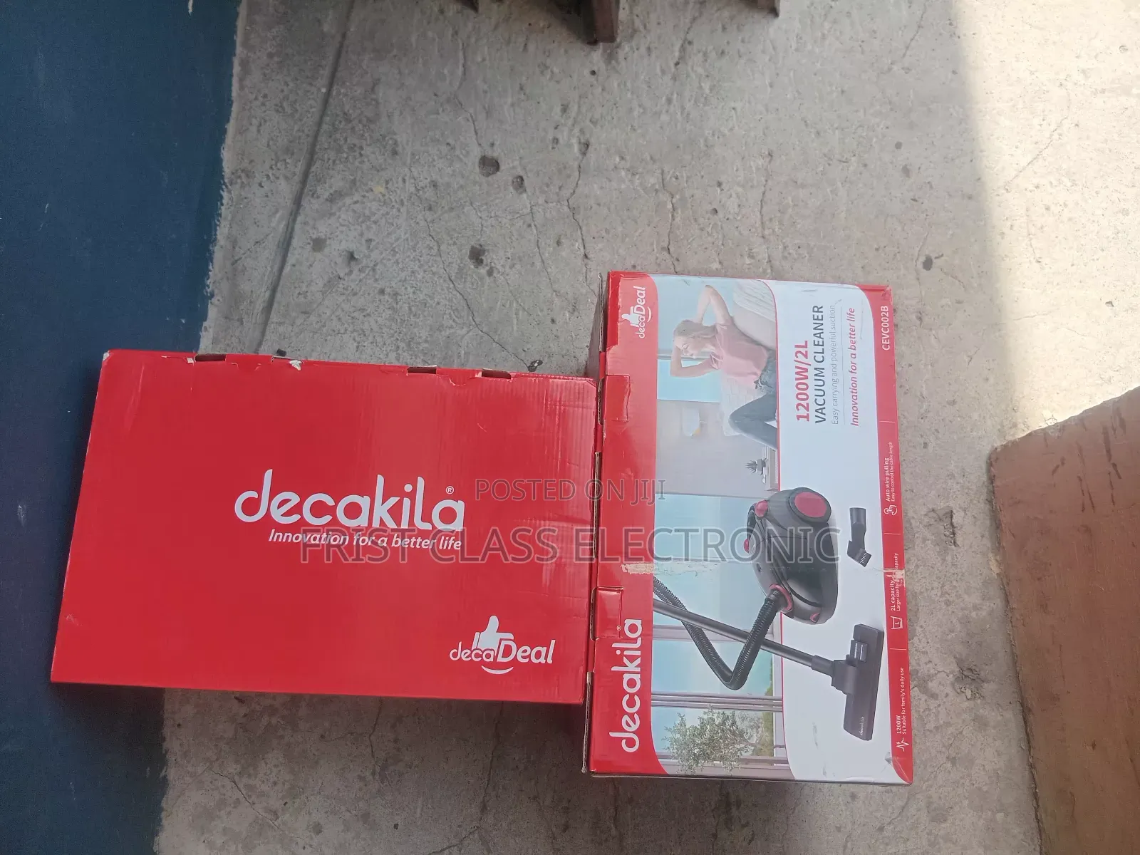 Decakila Vacuum 1200w, Smooth Clean Smooth Life