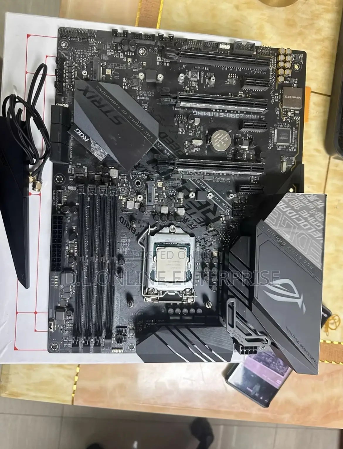 I7 + Asus Rog Z390-E Gaming Motherboard Bundle