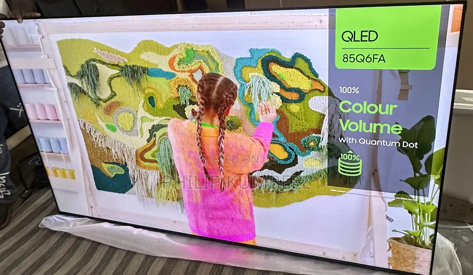 Samsung 85 Tv Q6f 2025fresh in Box Sealed From France/Uk
