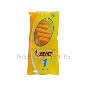 Bic 1 Sensitive Disposable Razor Pack of 5 (Uk Imported)
