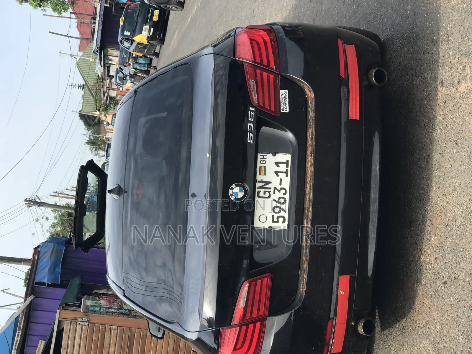 BMW 535i 2011 Black