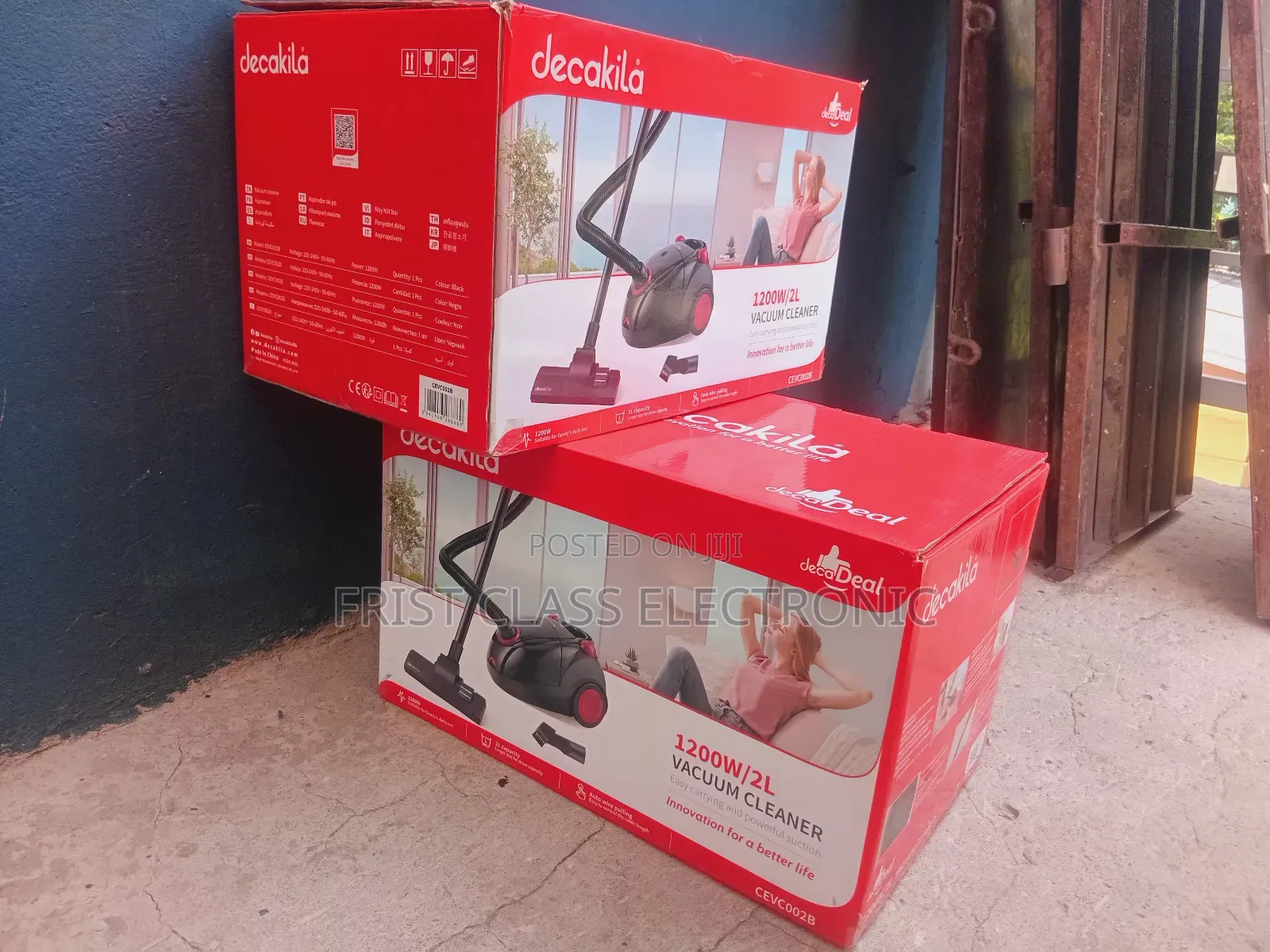 Decakila 1200w Vacuum, Your Everyday Clean Advantage