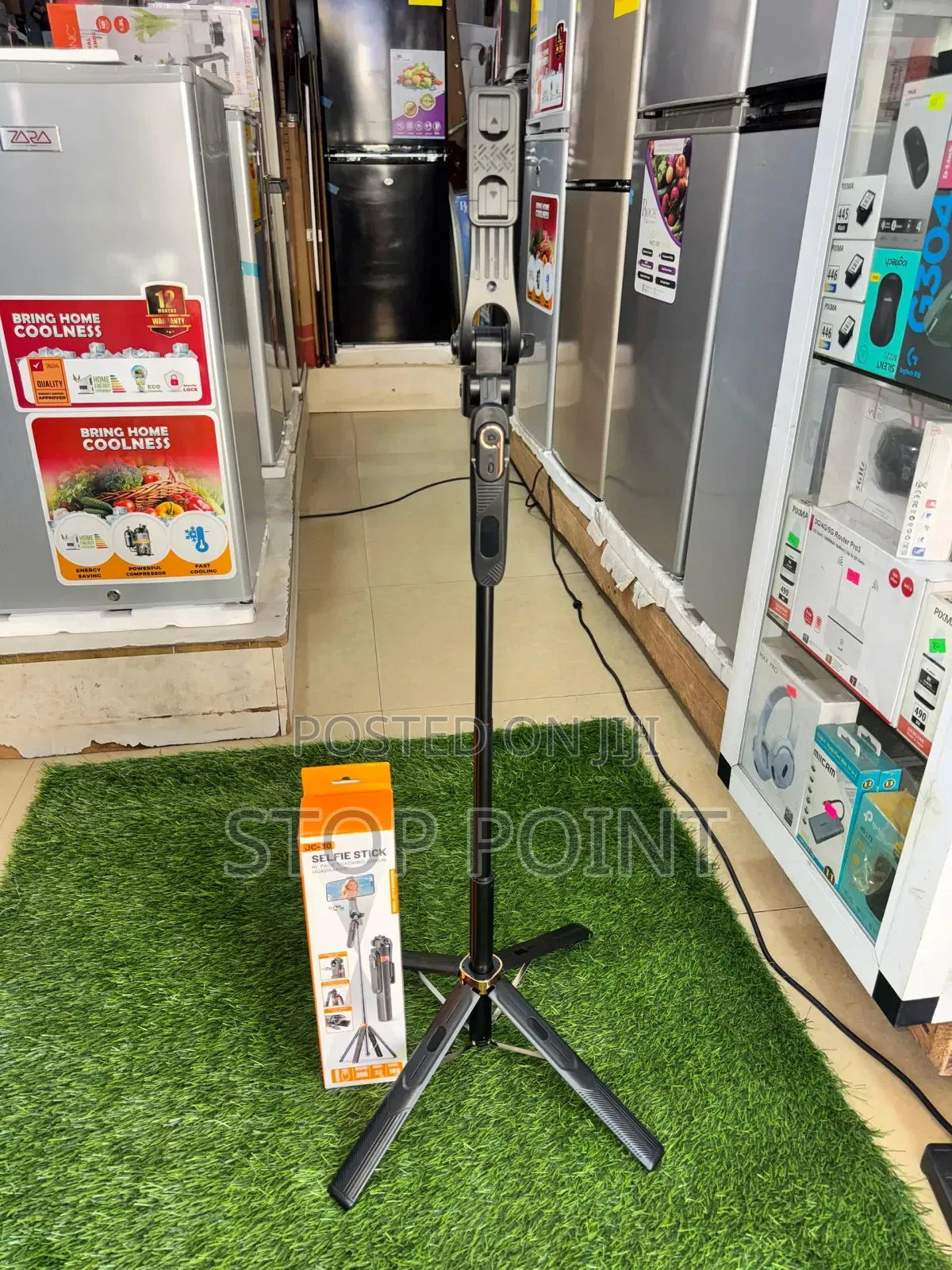 Selfie Stick With Light